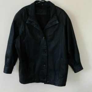 Leather Coat